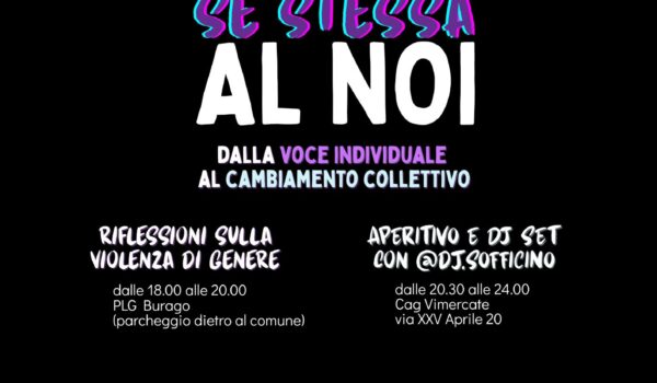 Parlando di sé stessa al NOI: riflessioni e iniziative contro la violenza di genere